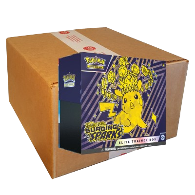 Pokémon Scarlet & Violet Surging Sparks Elite Trainer Box Case